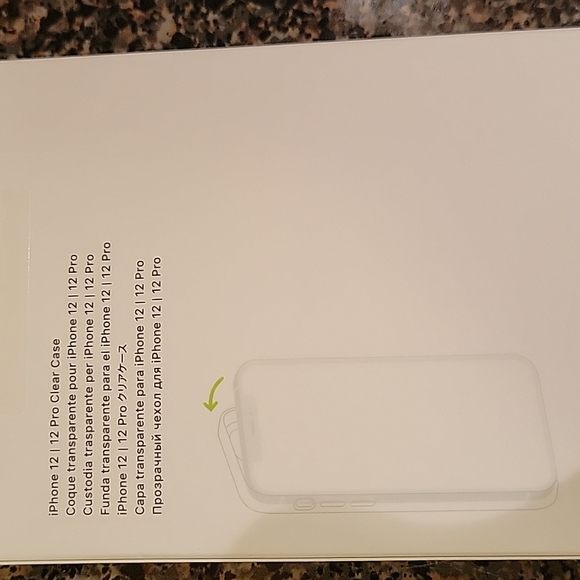 Authentic iphone 12/12 Pro Clear Case MagSafe - Picture 7 of 16